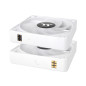 Thermaltake CL-F194-PL12SW-A sistema di raffreddamento per computer Case per computer Ventilatore 12 cm Bianco 3 pz