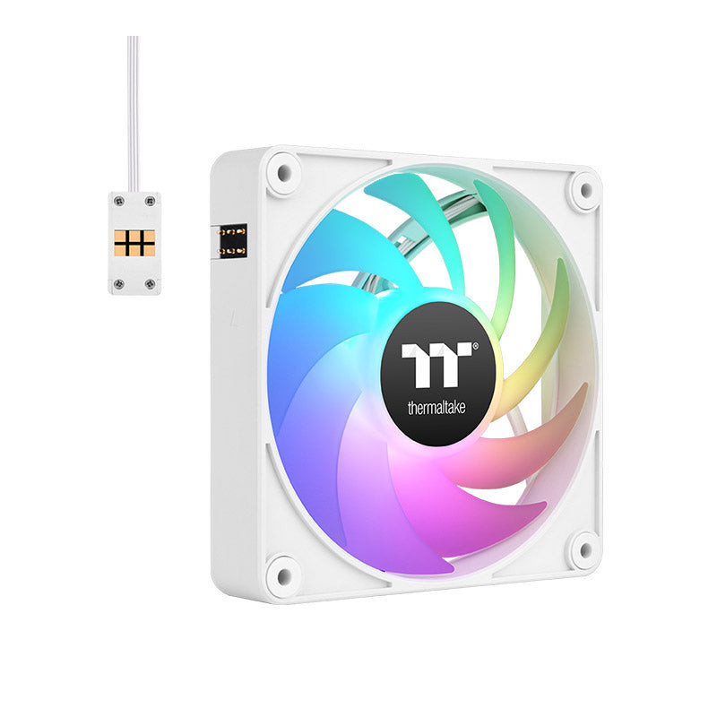 Thermaltake CL-F191-PL14SW-A sistema di raffreddamento per computer Case per computer Ventilatore 14 cm Bianco 3 pz Thermaltake CL-F191-PL14SW-A sistema di raffreddamento per computer Case per computer Ventilatore 14 cm Bianco 3 pz