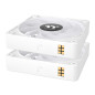 Thermaltake CL-F191-PL14SW-A sistema di raffreddamento per computer Case per computer Ventilatore 14 cm Bianco 3 pz Thermaltake CL-F191-PL14SW-A sistema di raffreddamento per computer Case per computer Ventilatore 14 cm Bianco 3 pz