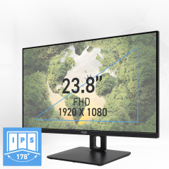 MSI Pro MP245PG Monitor PC 60,5 cm (23.8") 1920 x 1080 Pixel Full HD LCD Nero