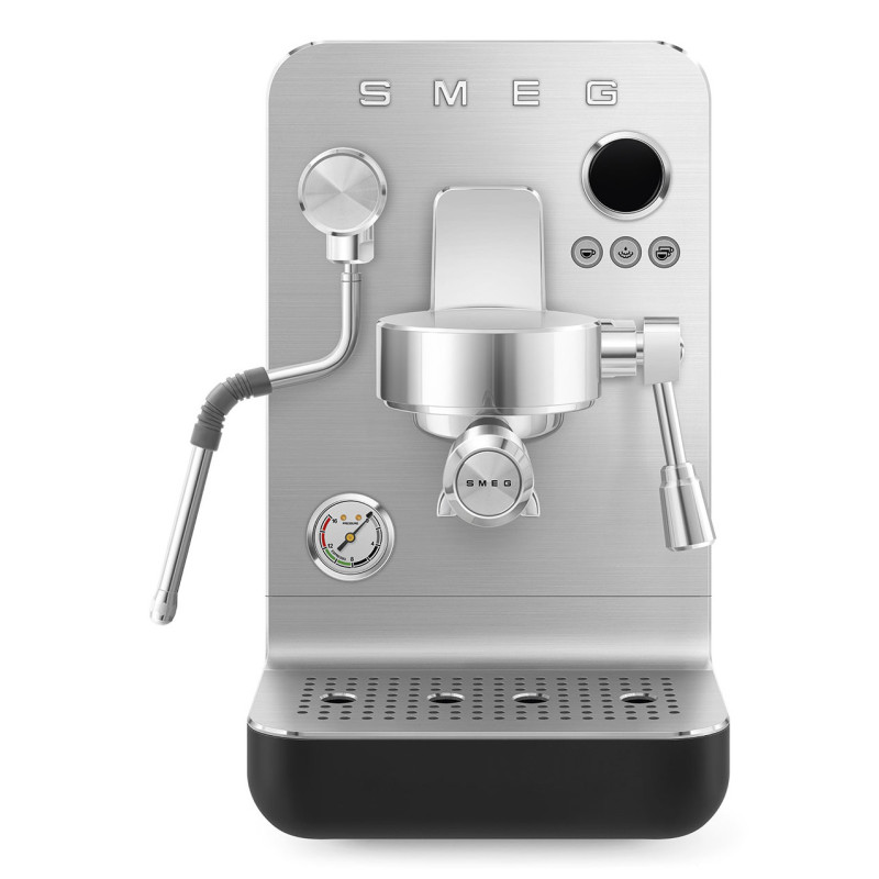 Smeg Macchina da caffè espresso Minipro Linea Collezione - Nero Opaco - EMC02BLMEU Smeg Macchina da caffè espresso Minipro Linea Collezione - Nero Opaco - EMC02BLMEU