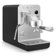 Smeg Macchina da caffè espresso Minipro Linea Collezione - Nero Opaco - EMC02BLMEU