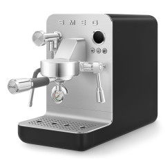 Smeg Macchina da caffè espresso Minipro Linea Collezione - Nero Opaco - EMC02BLMEU