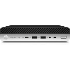 HP EliteDesk 800 G3 Refurbished Intel® Core™ i5 8 GB DDR4-SDRAM 256 GB SSD Windows 10 Pro Mini PC Nero