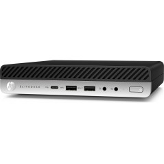 HP EliteDesk 800 G3 Refurbished Intel® Core™ i5 8 GB DDR4-SDRAM 256 GB SSD Windows 10 Pro Mini PC Nero