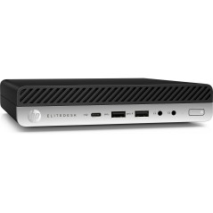HP EliteDesk 800 G3 Refurbished Intel® Core™ i5 8 GB DDR4-SDRAM 256 GB SSD Windows 10 Pro Mini PC Nero