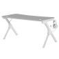 Mars Gaming MGDXLW scrivania per computer Bianco