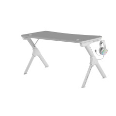 Mars Gaming MGD140W scrivania per computer Grigio, Bianco