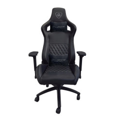 KeepOut XSPROHAMMER Sedia per gaming universale Seduta imbottita Nero, Grigio