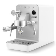 Smeg Macchina da caffè espresso Minipro Linea Collezione - Bianco Opaco - EMC02WHMEU