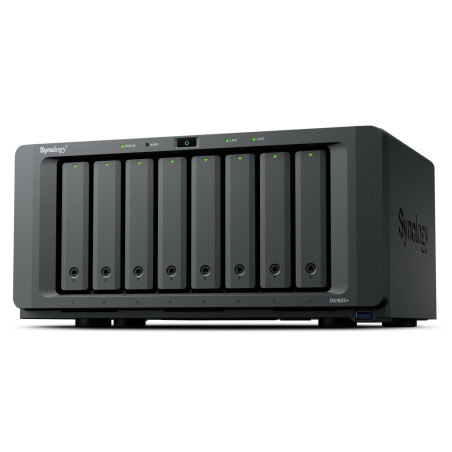 Synology DiskStation DS1825+ server NAS e di archiviazione Ryzen Embedded V1500B 8 GB DDR4 0 TB Nero