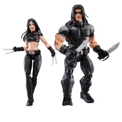 Marvel Legends Series X-Force X-23 et Warpath