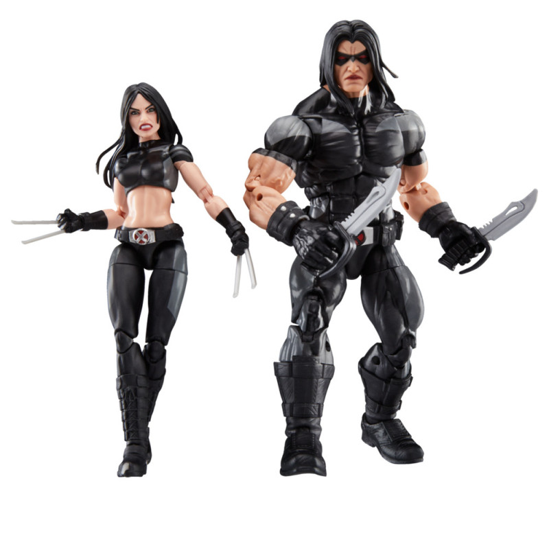 Marvel Legends Series X-Force X-23 et Warpath