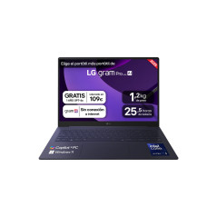 LG Gram Pro 16Z90TS-G.AU99B laptop Copilot+ PC Intel Core Ultra 9 288V Computer portatile 40,6 cm (16") 2.5K 32 GB