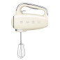 Smeg Sbattitore 50's Style – Panna LUCIDO – HMF01CREU Smeg Sbattitore 50's Style – Panna LUCIDO – HMF01CREU