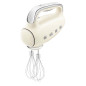 Smeg Sbattitore 50's Style – Panna LUCIDO – HMF01CREU Smeg Sbattitore 50's Style – Panna LUCIDO – HMF01CREU