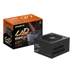 GIGABYTE UD850GM PG5 V2 Alimentatore – PCIe Gen 5.1, 80 PLUS Gold, Design completamente modulare, Ventola da 120 mm,