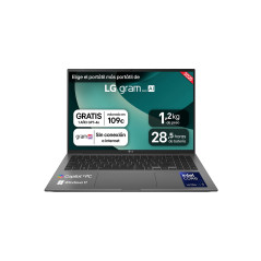 LG Gram 16Z90TL-G.AU88B laptop Intel Core Ultra 7 258V Computer portatile 40,6 cm (16") WQXGA 32 GB LPDDR5x-SDRAM 1 TB SSD
