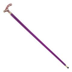 The Noble Collection NN4558 bastone Viola Metallo, Legno