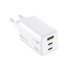 MediaRange MRMA123 Caricabatterie per dispositivi mobili Computer portatile, Smartphone, Tablet Bianco AC Ricarica rapida