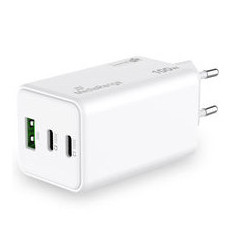 MediaRange MRMA123 Caricabatterie per dispositivi mobili Computer portatile, Smartphone, Tablet Bianco AC Ricarica rapida
