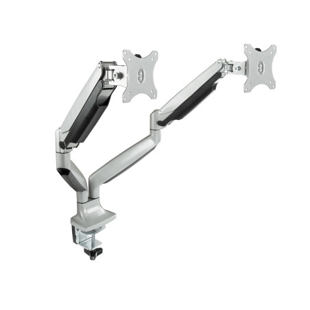 TooQ DB3132TNR-S Supporti a parete per TV 81,3 cm (32") Scrivania Argento