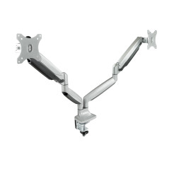 TooQ DB3132TNR-S Supporti a parete per TV 81,3 cm (32") Scrivania Argento