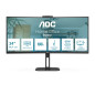 AOC V5 CU34V5C/BK LED display 86,4 cm (34") 3440 x 1440 Pixel Wide Quad HD Nero AOC V5 CU34V5C/BK LED display 86,4 cm (34") 3440 x 1440 Pixel Wide Quad HD Nero