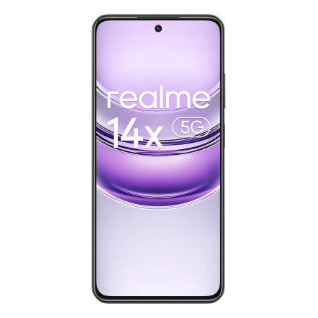 realme 14x 5G 16,9 cm (6.67") Dual SIM ibrida Android 15 USB tipo-C 8 GB 256 GB 5000 mAh Nero