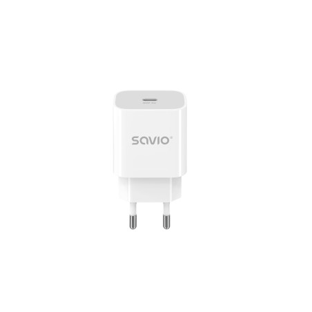 Savio SAVLA-09 Caricabatterie per dispositivi mobili Universale Bianco AC Esterno