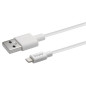 Savio CL-192 cavo USB USB 2.0 1 m USB A Bianco