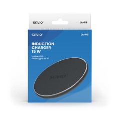 Savio LA-08 Caricabatterie per dispositivi mobili Smartphone Nero USB Esterno