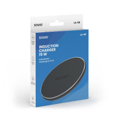 Savio LA-08 Caricabatterie per dispositivi mobili Smartphone Nero USB Esterno