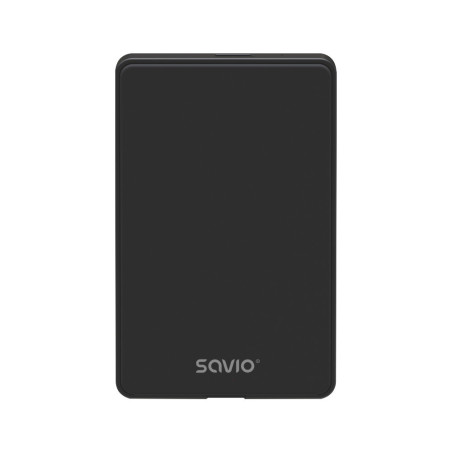 Savio SAVAK-73 contenitore di unità di archiviazione Box esterno HDD SSD Nero 2.5"