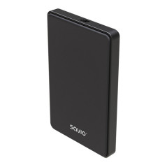 Savio SAVAK-73 contenitore di unità di archiviazione Box esterno HDD SSD Nero 2.5"