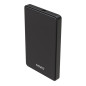 Savio SAVAK-73 contenitore di unità di archiviazione Box esterno HDD/SSD Nero 2.5"