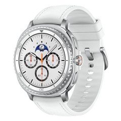 Samsung Galaxy Watch 8 Classic 3,3 cm (1.3") AMOLED 46 mm Digitale 438 x 438 Pixel Touch screen Argento Wi-Fi GPS (satellitare)