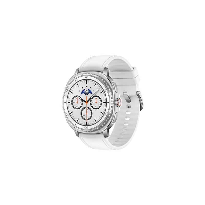 Samsung Galaxy Watch 8 Classic 3,3 cm (1.3") AMOLED 46 mm Digitale 438 x 438 Pixel Touch screen Argento Wi-Fi GPS (satellitare) Samsung Galaxy Watch 8 Classic 3,3 cm (1.3") AMOLED 46 mm Digitale 438 x 438 Pixel Touch screen Argento Wi-Fi GPS (satellitare)