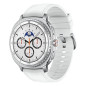 Samsung Galaxy Watch 8 Classic 3,3 cm (1.3") AMOLED 46 mm Digitale 438 x 438 Pixel Touch screen Argento Wi-Fi GPS (satellitare) Samsung Galaxy Watch 8 Classic 3,3 cm (1.3") AMOLED 46 mm Digitale 438 x 438 Pixel Touch screen Argento Wi-Fi GPS (satellitare)