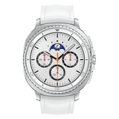 Samsung Galaxy Watch 8 Classic 3,3 cm (1.3") AMOLED 46 mm Digitale 438 x 438 Pixel Touch screen Argento Wi-Fi GPS (satellitare)