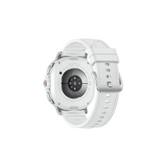 Samsung Galaxy Watch 8 Classic 3,3 cm (1.3") AMOLED 46 mm Digitale 438 x 438 Pixel Touch screen Argento Wi-Fi GPS (satellitare)