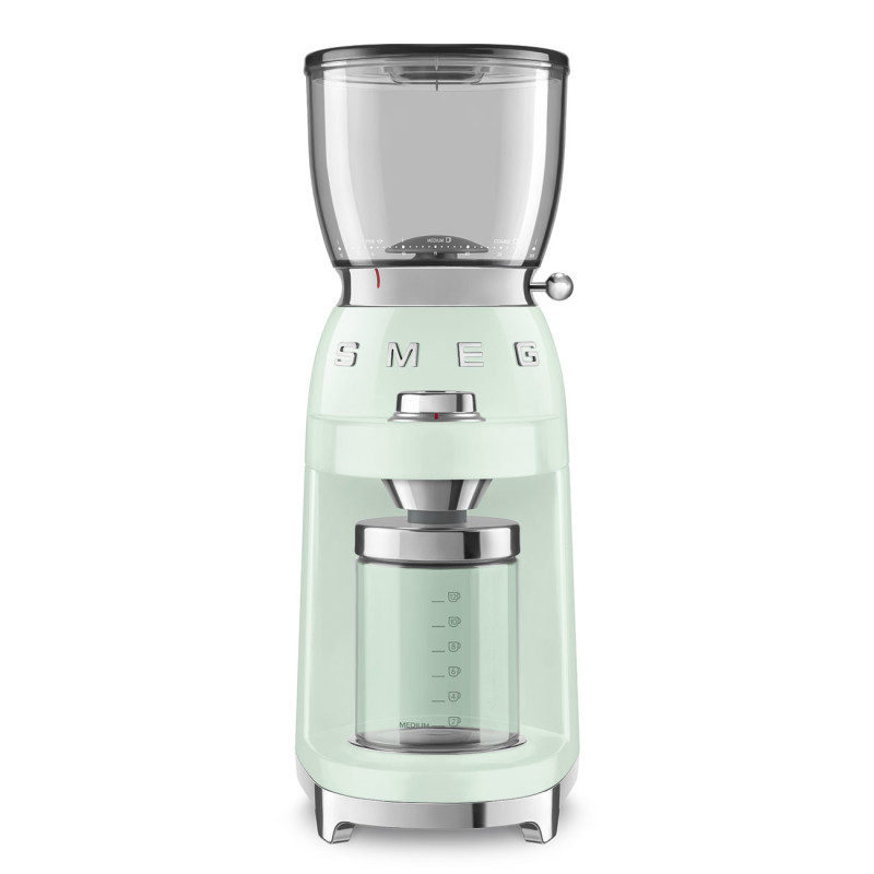 Smeg CGF11PGEU macina caffé 150 W Verde, Trasparente