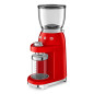 Smeg Macinacaffè 50's Style – Rosso LUCIDO – CGF11RDEU