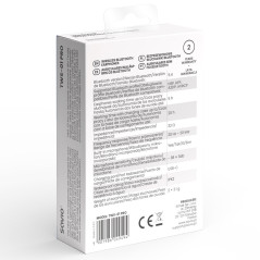 Savio TWS-01 PRO cuffia e auricolare Cuffie Wireless In-ear Musica Giornaliera Bluetooth Bianco