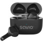 Savio TWS-02 PRO cuffia e auricolare Cuffie Wireless In-ear Musica/Giornaliera USB tipo-C Bluetooth Nero Savio TWS-02 PRO cuffia e auricolare Cuffie Wireless In-ear Musica/Giornaliera USB tipo-C Bluetooth Nero