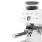 Smeg Macchina da Caffè Espresso Manuale con macinacaffè integrato 50's Style – Bianco LUCIDO – EGF03WHEU Smeg Macchina da Caffè Espresso Manuale con macinacaffè integrato 50's Style – Bianco LUCIDO – EGF03WHEU