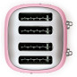 Smeg Tostapane 50's Style – Rosa LUCIDO 4x4 – TSF03PKEU