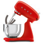 Smeg Impastatrice Full Color 50's Style – Rosso LUCIDO – SMF03RDEU Smeg Impastatrice Full Color 50's Style – Rosso LUCIDO – SMF03RDEU