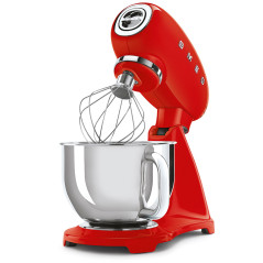 Smeg Impastatrice Full Color 50's Style – Rosso LUCIDO – SMF03RDEU