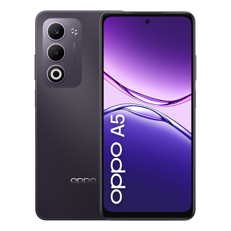 OPPO A5 Smartphone, Foto AI 50MP, Frontale 5MP, Display 6.67” 90HZ LCD HD+, 6000mAh, RAM 6(Esp2GB/4GB/6GB)+ROM 128GB (esp1TB),
